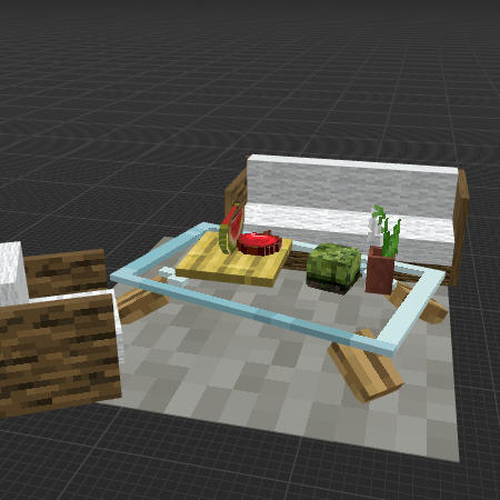 Sofa and Table