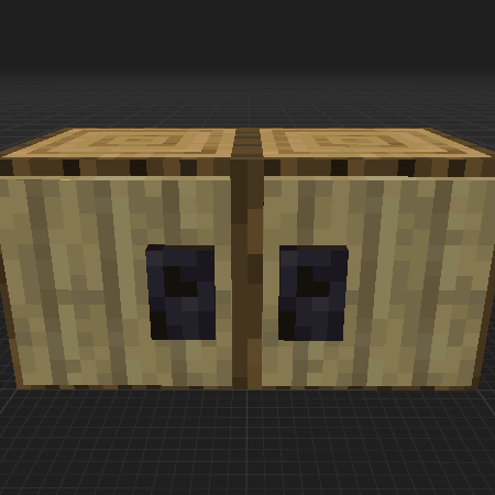wooden wardrobe