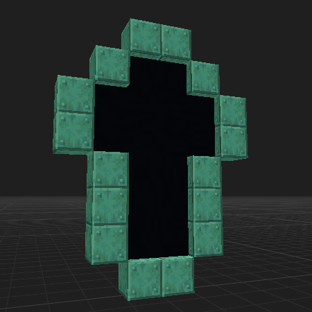 Oxidized Copper Keyhole 2.0