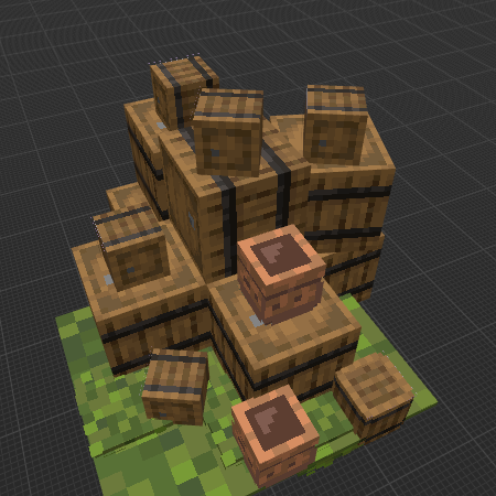 heap of barrels