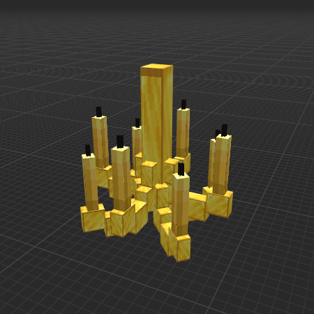 golden chandelier