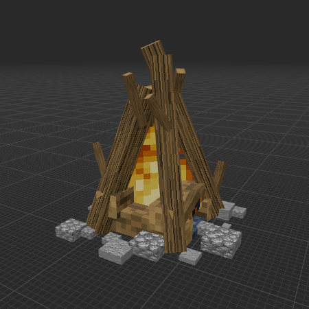 Forest Campfire