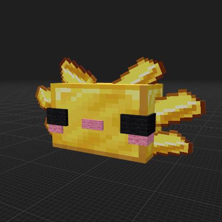 Golden axalotle wall piece