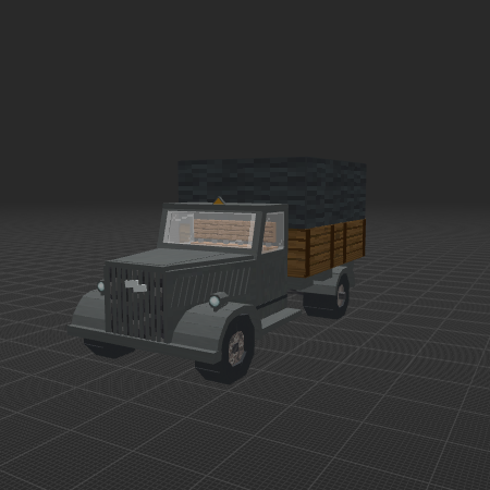 Covered Opel Blitz