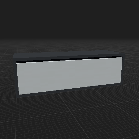 Gray Unit for TV