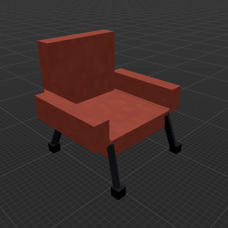 red couch