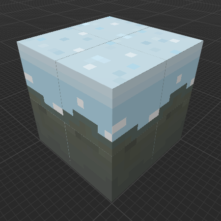 Snowy Frostland Boulder 2 (Legends)