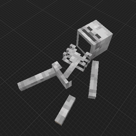 Broken skeleton