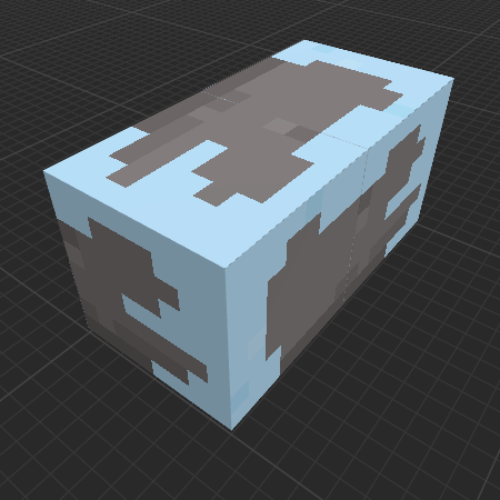 Snowy Skeleton Stone Brick 2 (Legends)