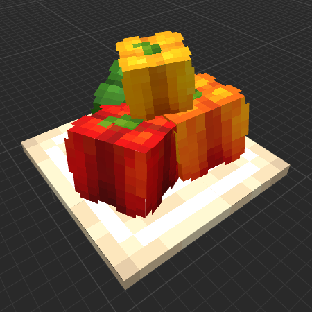 Plate with Bell Pepper