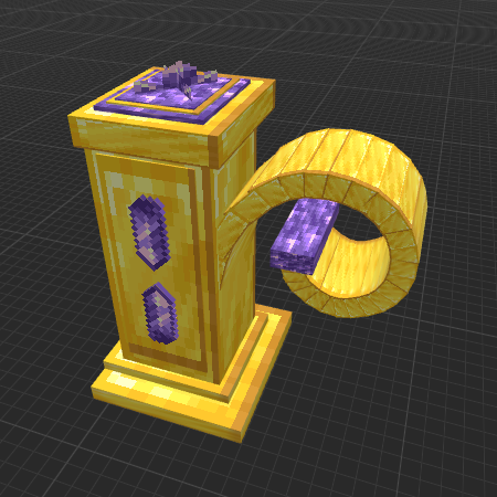 Gilded Banister