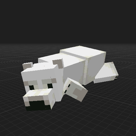 Baby Polar Bear corpse variant 3