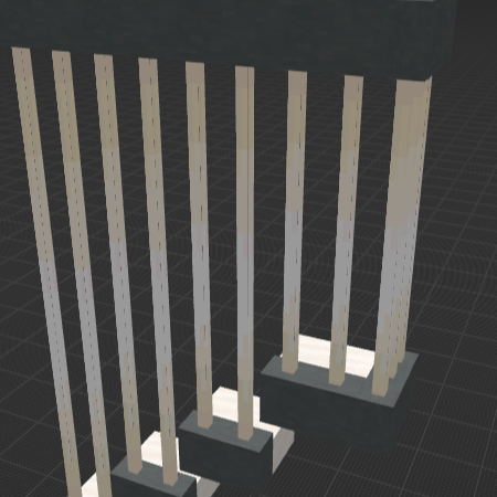 hanging stair