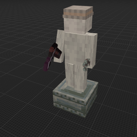 Marble Farmer Statue