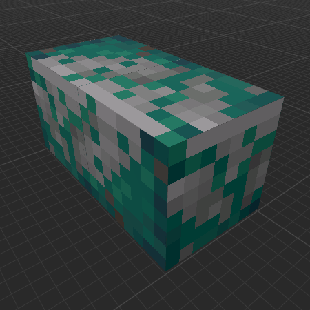 Blue Moss on Stone Brick (Dungeons)