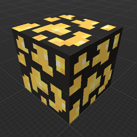 Gold Ore in Soot (Legends)