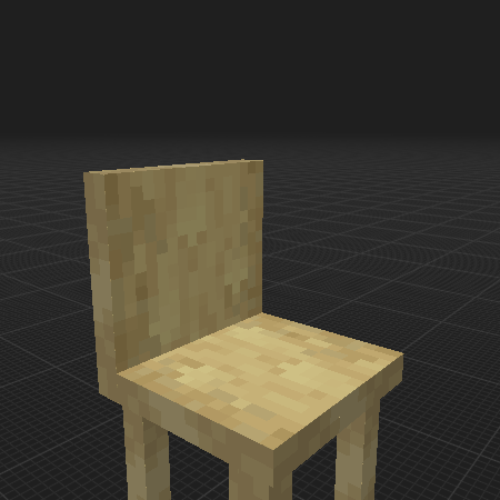Stripped Birch Chair