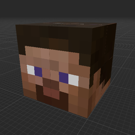 Human Skull Block