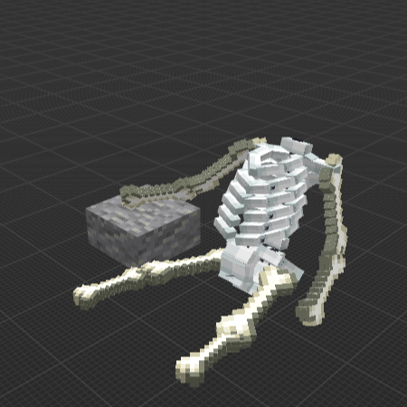 skeleton of Timoté